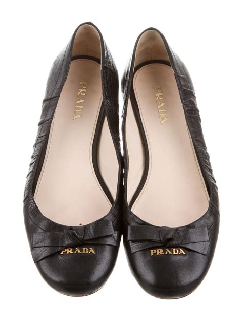 prada ballerina flats.